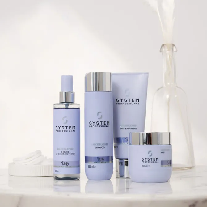 System Professional Cheveux Blonds / Décolorés / Gris / Blanc|Masques>LuxeBlond Masque