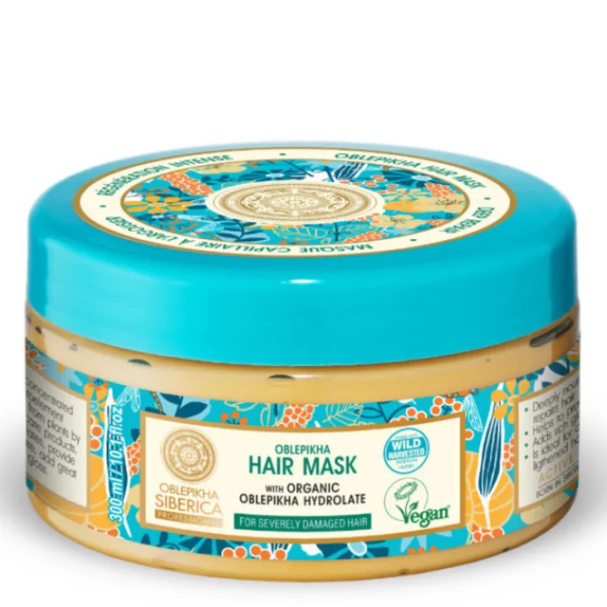 Natura Siberica Cheveux Secs / Abîmés / Cassants|Masques>Masque Capillaire à l'Argousier