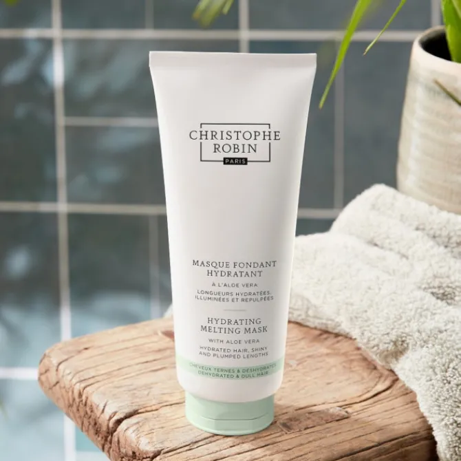 Christophe Robin Cheveux Normaux / Tous Types|Masques>Masque Fondant Hydratant à l'Aloe Vera