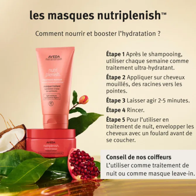 Aveda Cheveux Fins / Sans Volume|Cheveux Normaux / Tous Types>Masque Light Moisture