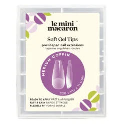 Le Mini Macaron Faux Ongles>Medium Coffin