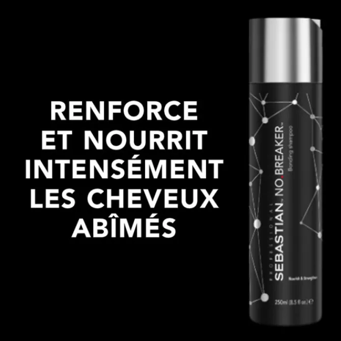 Sebastian Shampooing|Cheveux Secs / Abîmés / Cassants|No Breaker Shampoing