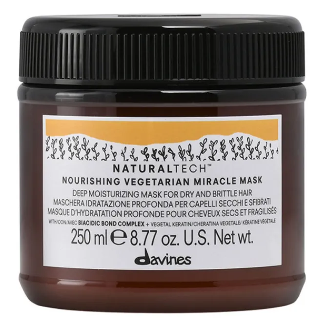 Davines Cheveux Secs / Abîmés / Cassants|Masques>Nourishing Vegetarian Miracle Mask