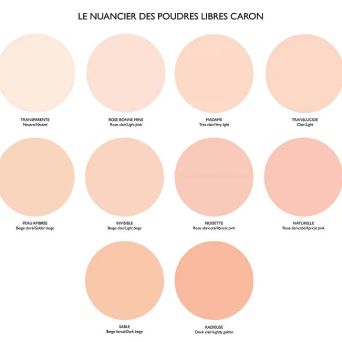 Caron Poudre De Teint>Poudre Libre Transparente