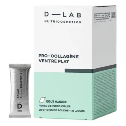 D-Lab Infusions & Compléments|Minceur & Fermeté / Anti-Vergetures>Pro Collagène Ventre Plat Mangue