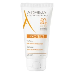 A-derma Soins Solaires|Protection Solaire Visage>Protect - Crème Solaire SPF50+