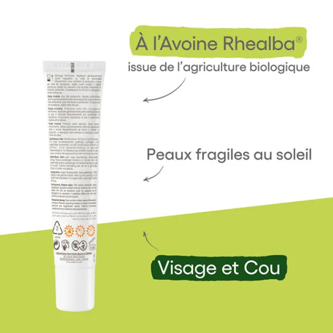 A-derma Soins Solaires|Protection Solaire Visage>Protect Fluide Solaire SPF50+