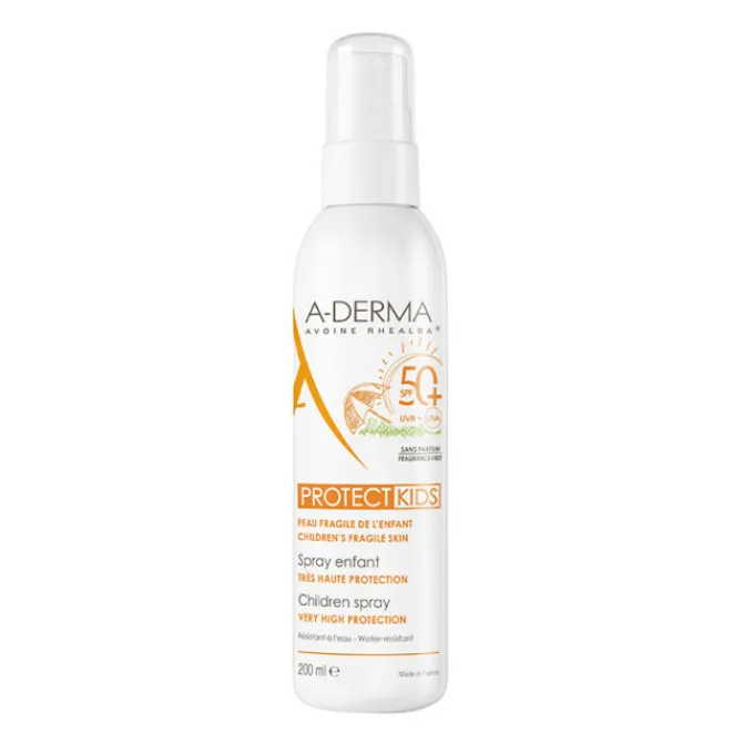 A-derma Soins Solaires|Protection Solaire Enfants>Protect KIDS - Spray Solaire Enfant SPF50+