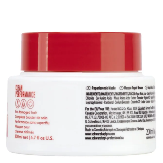Schwarzkopf Cheveux Secs / Abîmés / Cassants|Masques>Repair Rescue Masque