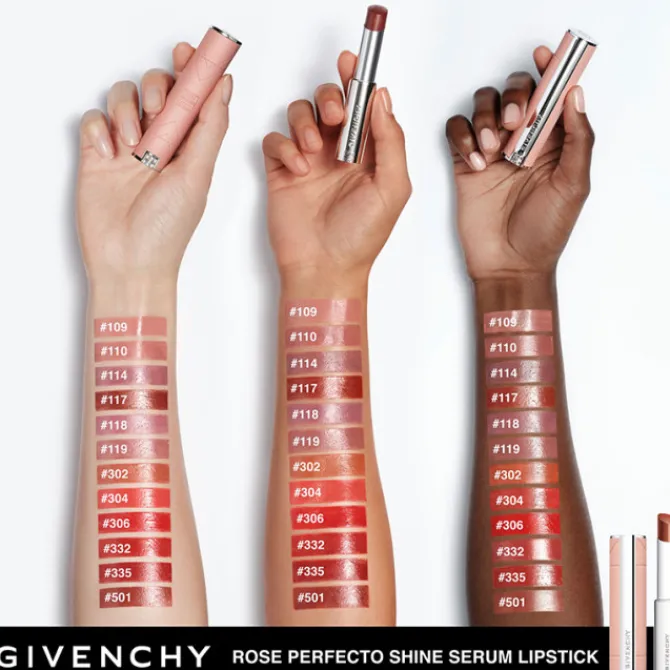 Givenchy Rouge À Lèvres>Rose Perfecto Shine Serum Lipstick