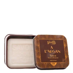 La Savonnerie de Nyons Démaquillant & Nettoyant>Savon à l'Huile d'Argan Bio et Boîte Métal