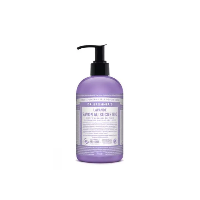 Dr. Bronner's Savon Liquide|Bain & Douche>Savon au Sucre Bio Lavande