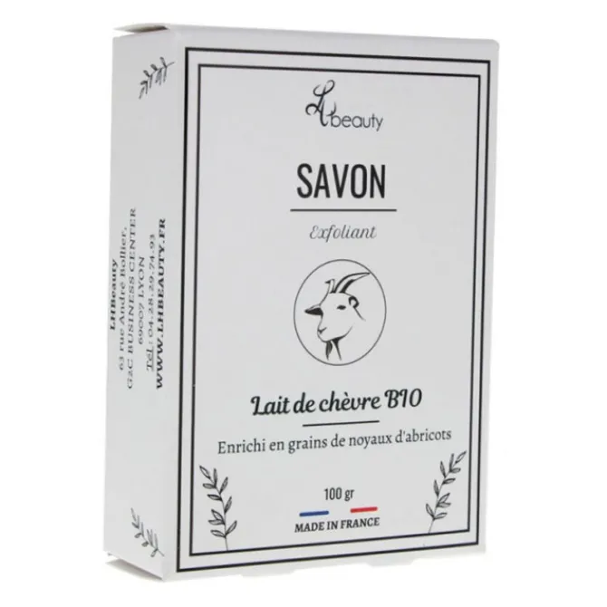 LH BEAUTY Gommage & Peeling>Savon Exfoliant au Lait de Chèvre Bio