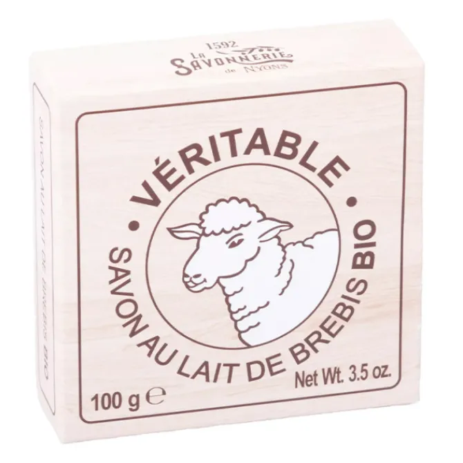 La Savonnerie de Nyons Savon Solide|Bain & Douche>Savon Rond au Lait de Brebis Bio
