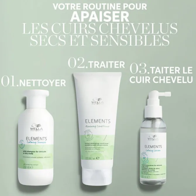 Wella Cuir Chevelu Sensible / Pellicules|Shampooing>Shampoing Calming Sans Sulfate