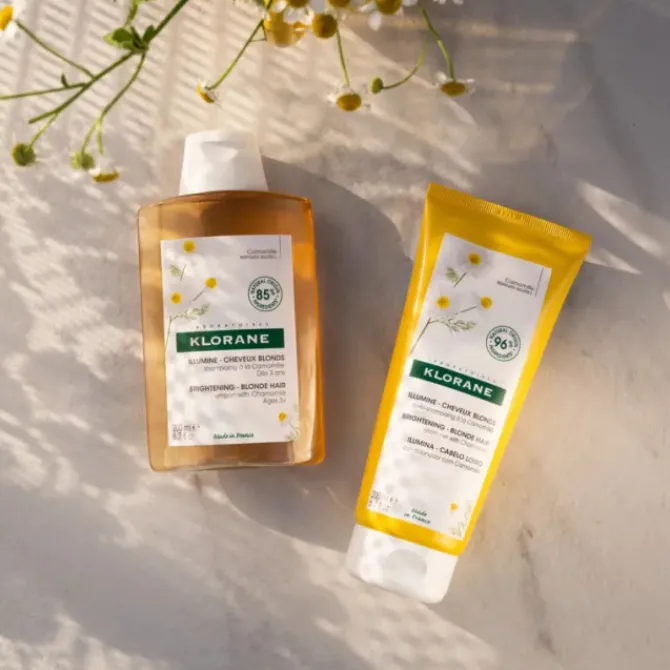 Klorane Shampooings|Cheveux Blonds / Décolorés / Gris / Blanc>Shampoing Éclaircissant Reflets Blonds