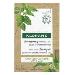 Klorane Cheveux Secs / Abîmés / Cassants|Shampooing Solide>Shampoing masque lavant absorbant 2 en 1
