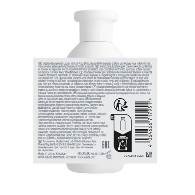 Wella Cheveux Bouclés / Ondulés / Frisés / Crépus|Shampooing>Shampoing Micellaire
