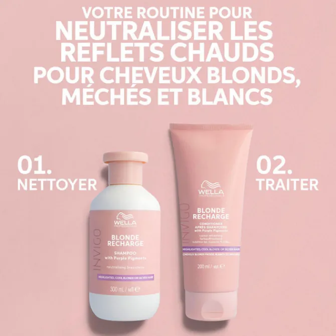 Wella Cheveux Blonds / Décolorés / Gris / Blanc|Shampooing>Shampoing Raviveur de Couleur