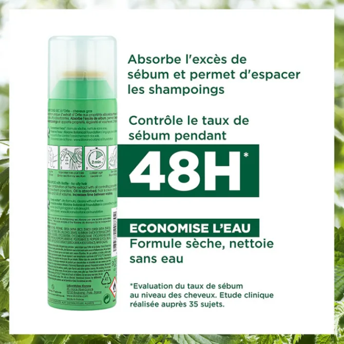 Klorane Shampooings|Cheveux Gras>Shampoing Sec Séboréducteur à l’Ortie