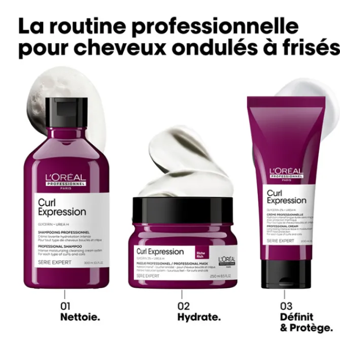 L'Oreal Professionnel Cheveux Bouclés / Ondulés / Frisés / Crépus|Shampooing>Shampoing-Crème Hydratation Intense