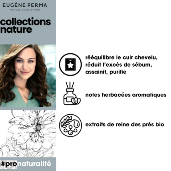 Eugene Perma Professionnel Cheveux Gras|Shampooing>Shampooing Purifiant Détox