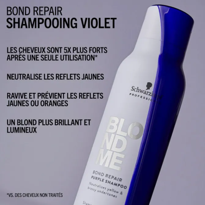 Schwarzkopf Cheveux Blonds / Décolorés / Gris / Blanc|Shampooing>Shampooing Violet