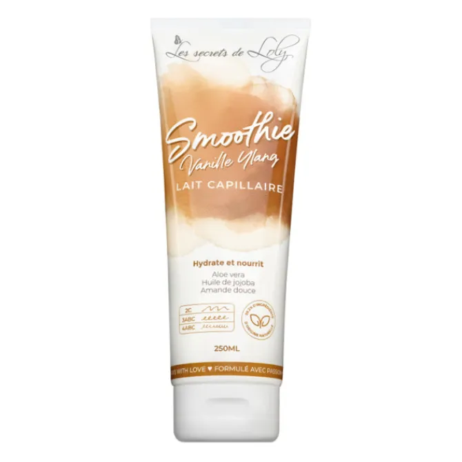 Les Secrets de Loly Cheveux Bouclés / Ondulés / Frisés / Crépus|Huile & Sérum|Smoothie Vanille - Ylang Ylang
