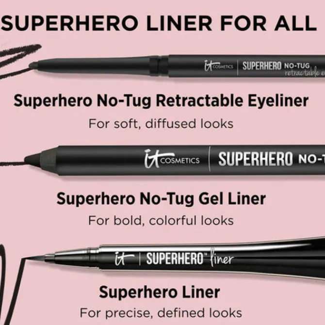 IT COSMETICS Eyeliner>Superhero™ No-Tug Crayon Eyeliner Retractable