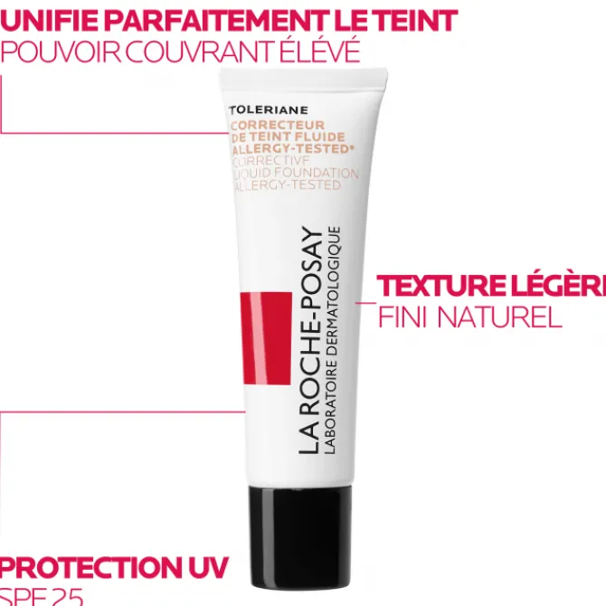 La Roche Posay Teint|Fond De Teint Fluide>Toleriane Correcteur de Teint Fluide