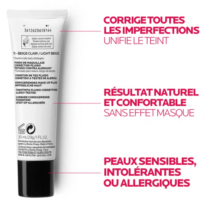 La Roche Posay Teint|Fond De Teint Fluide>Toleriane Correcteur de Teint Fluide