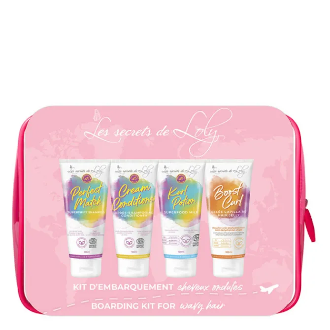 Les Secrets de Loly Coffrets Cheveux>Trousse Voyage Ondulés