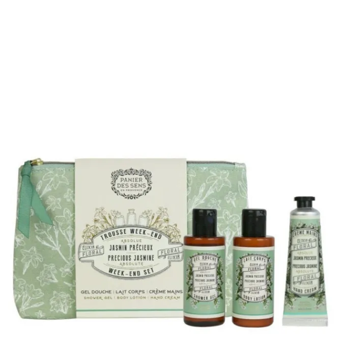 Panier des Sens Bain & Douche|Soin Des Mains & Pieds>Trousse Weekend Jasmin Précieux
