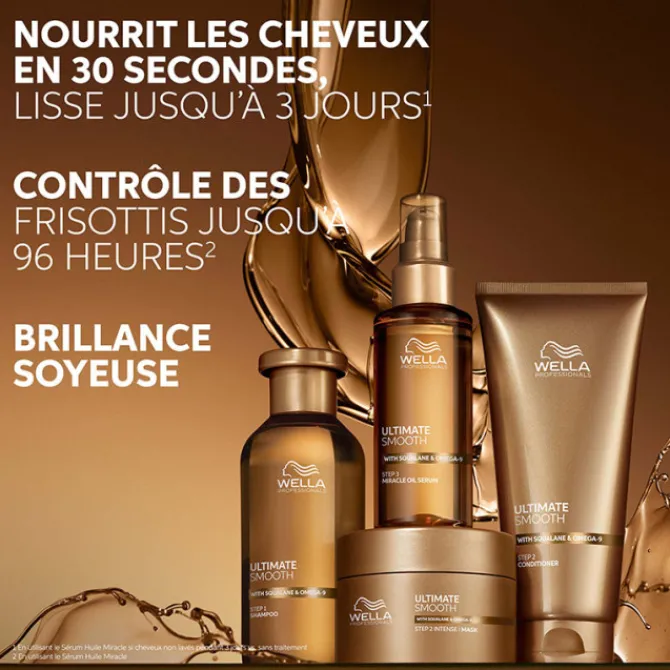 Wella Cheveux Bouclés / Ondulés / Frisés / Crépus|Masques>Ultimate Smooth Masque