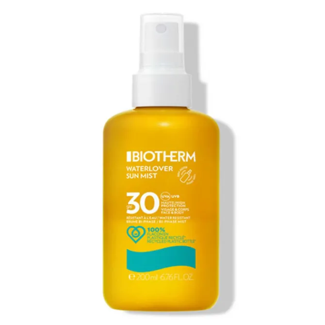 Biotherm Soins Solaires|Protection Solaire Corps|Waterlover Brume Solaire Invisible SPF30