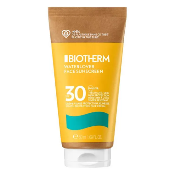 Biotherm Soins Solaires|Protection Solaire Visage>Waterlover Crème Solaire Visage